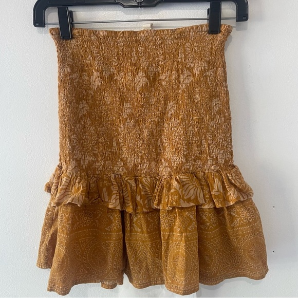 Spell & The Gypsy collective lioness ruched floral skirt 37447 - Picture 2 of 8